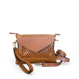Mini Bolsa Fiorella Couro Liso