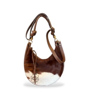 Bolsa Lua Pelo Bovino