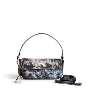Bolsa Lila (baguette) Pelo